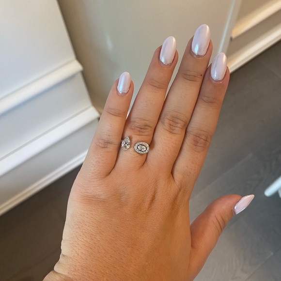 Two stone ring - Picture 2 of 3